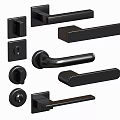 Black Door Handles In Various Modern Styles And Sleek Designs For Home Use