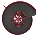 Industrial Spiral Conveyor System With Multi Layer Red Structure For Material Handling