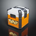Modern Science Fiction Box Science Fiction Box Military Box Password Box 3d model