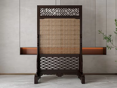 Screen partition 3d model