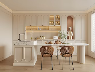 French Restaurant 3d model