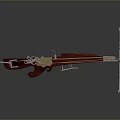 Crossbow Mechanical Crossbow Shift Bow and Arrow Shoot Far Equipment Weapons High-tech Crossbow 3d model