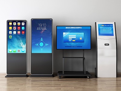 Modern all-in-one self-service machine model