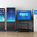 Modern all-in-one self-service machine 3d model