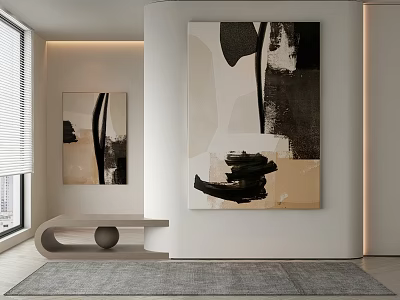 decorative painting 3d model