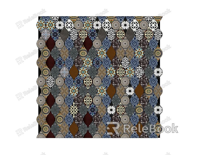 Modern Tile Tile Decoration model