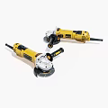 Tool angle grinder 3d model