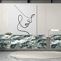 Modern Cashier Reception Desk Company Reception Desk Enquiry Desk 3d model