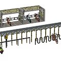Bicycle Shelter For Outdoor Bike Parking With Metal Frame And Transparent Roof