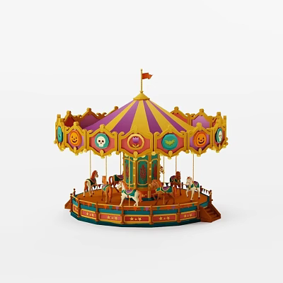 Carousel 3d model