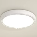 Modern Round White LED Ceiling Light With Sleek Minimalist Design And Flush Mount 3d model