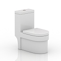 Modern Bathroom Supplies Toilet Smart Toilet Toilet 3d model