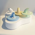 White Laboratory Workbench With Colorful Scientific Instruments And Research Tools
