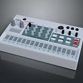 Korg Volca Musical Instrument Synthesizer With Knobs Sliders And Control Buttons