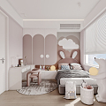 Modern Children's Room 3d model