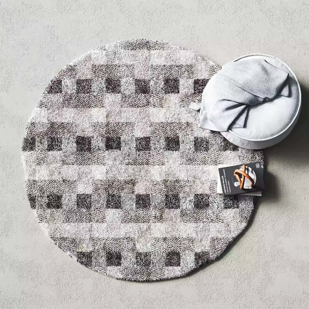 Modern Round Carpet 3d model