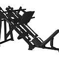 Heavy Duty Commercial Leg Press Machine With Adjustable Seat And Ergonomic Design