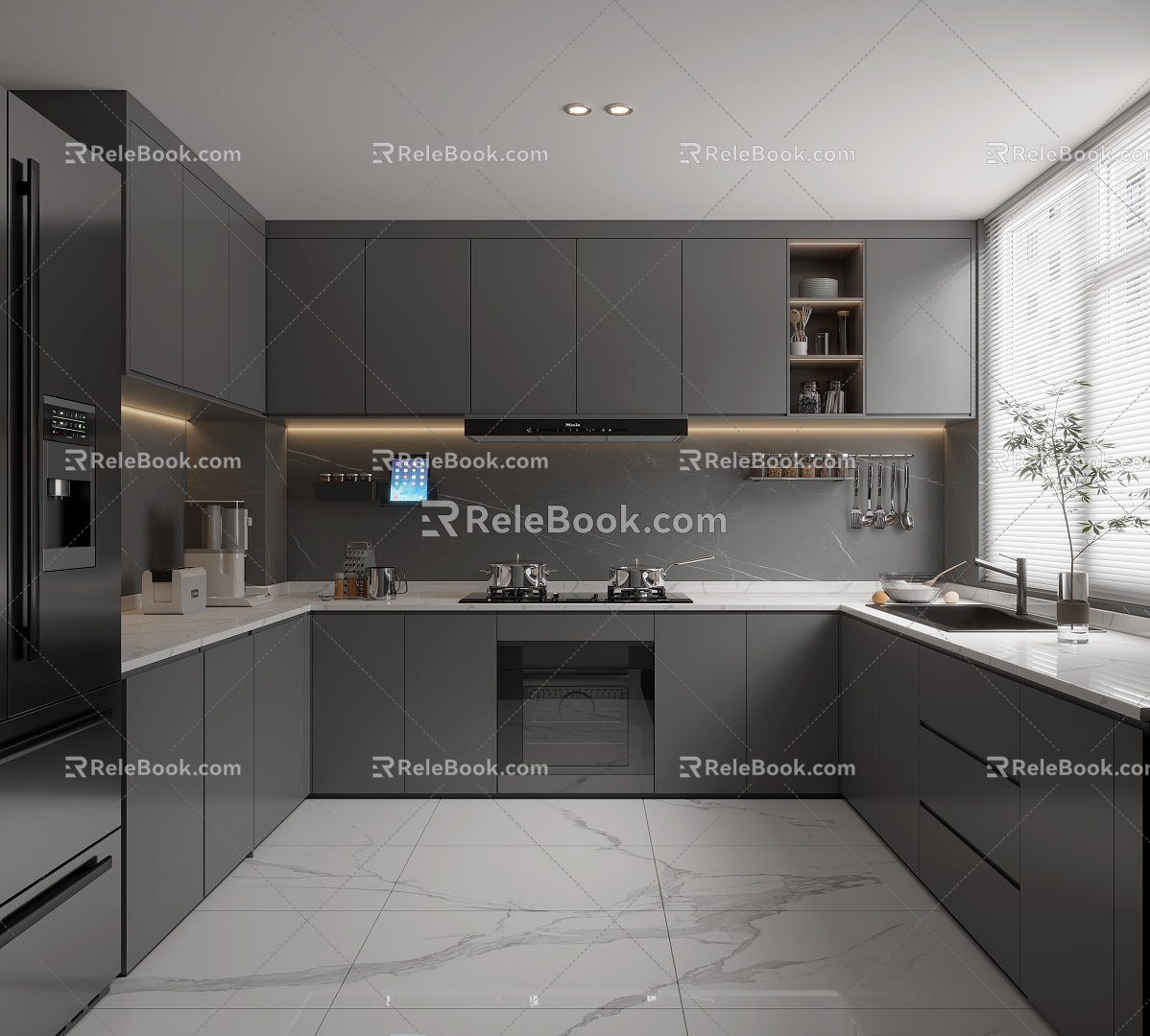 Modern Kitchen model