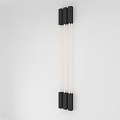 Modern Minimalist Wall Lamp With Black And White Linear Design For Home Decor