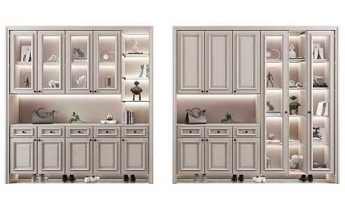 Jane Ou Shoe Cabinet 3d model