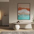 Quiet Decorative Paintings 3d model