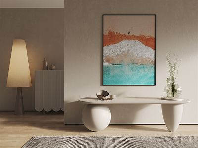 Quiet Decorative Paintings 3d model