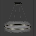 Elegant Modern Glass Chandelier With Gold Metal Frame And Layered Design