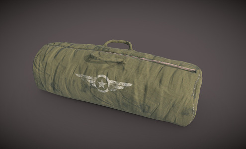 Modern Bag Military Duffel Bag 3d model