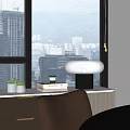 Modern table lamp 3d model