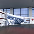 Modern Tobacco And Liquor Store Interior With Assorted Wines And Cigarette Displays