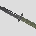 Dagger Sabre Tool Knife Field Dagger Military Dagger Knife Low Face Number Low Model Simple Model Game Next Era Movie and TV Level Super Realism 3d model