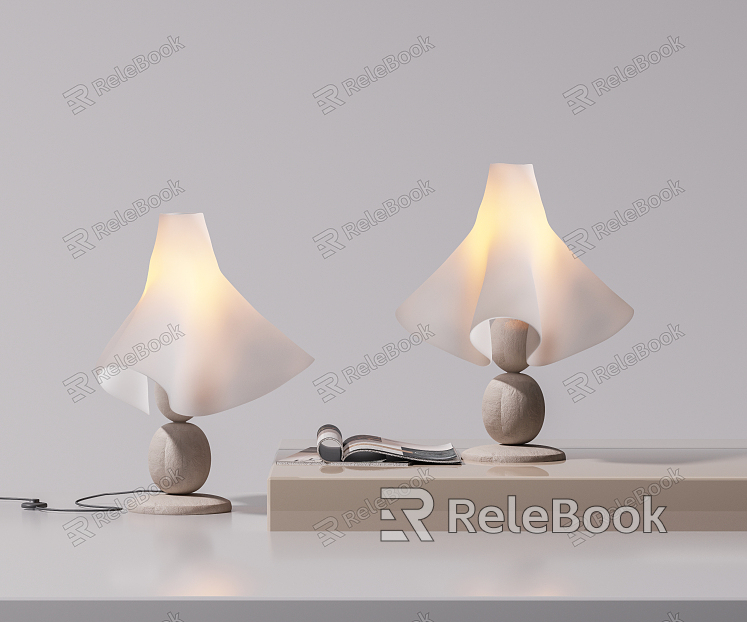 Modern table lamp model