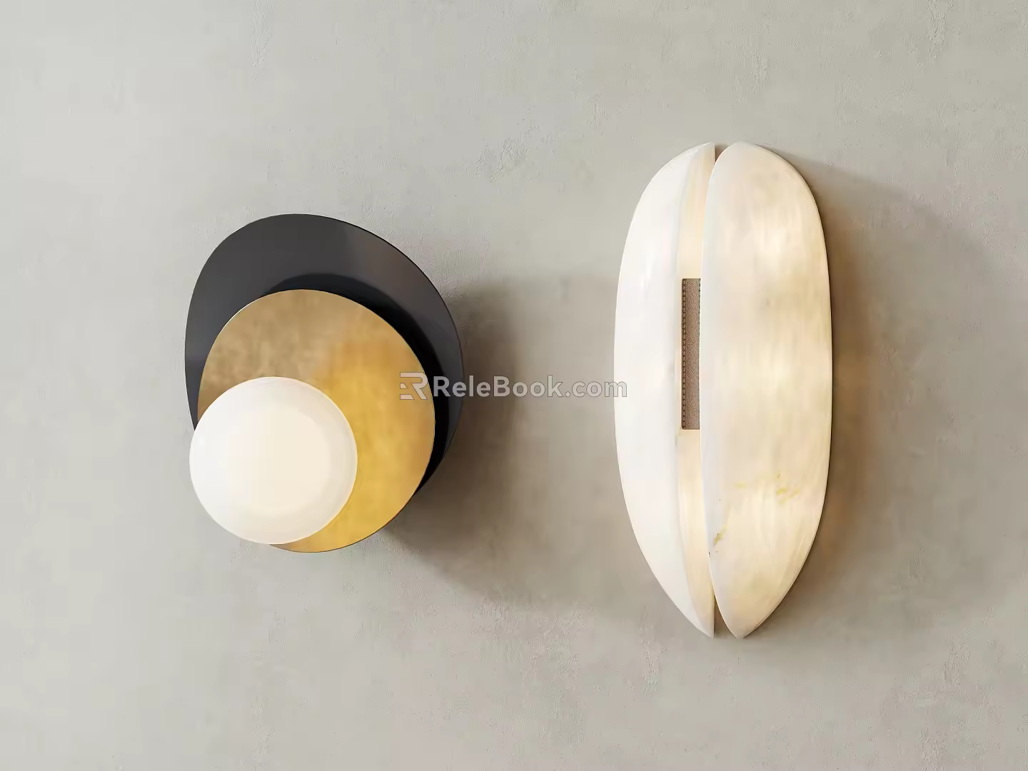 Modern wall lamp 3d model