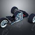 Motorcycle Two-wheeled Motorcycle Cross-country Motorcycle Road Race Motorcycle Motor Vehicle Transport 3d model