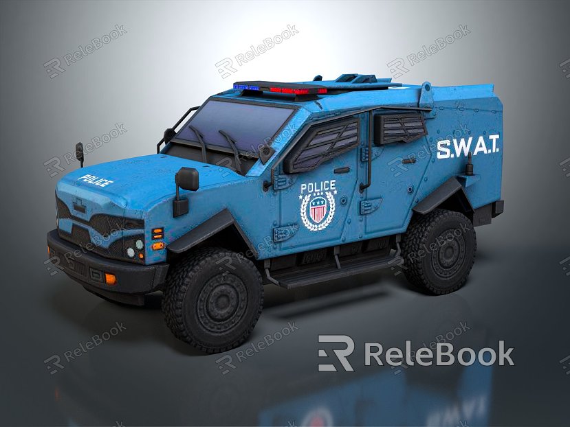 Modern Military Police Vehicle model