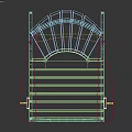 Wooden Adirondack Leisure Chair With Wide Armrests And Tilted Backrest Design