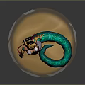 snake demon 3d model