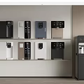 Various Styles Water Dispensers On Shelf Display And Floor Standing Unit