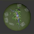 Game Environment Game Scene Fairy Tale Scene Fairy Tale Magic Scene Magic Item Fantasy Scene 3d model