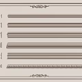 Various Decorative Gypsum Cornice Molding Designs For Interior Decoration 3d model
