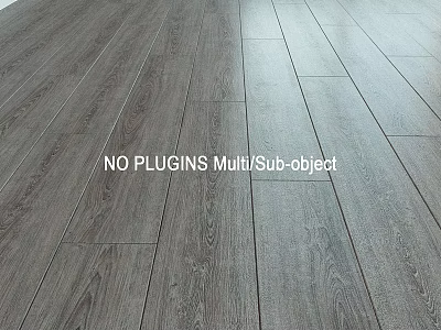 Modern Wooden Floor Surface With Natural Texture And Home Interior Design 3d model