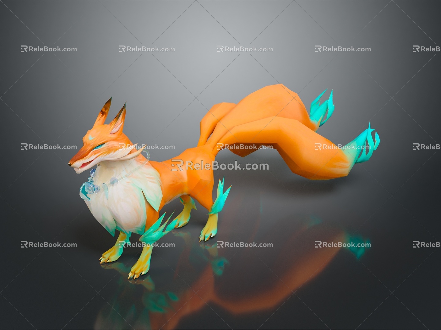 Fox Cartoon Fox Small Fox Cartoon Characters Cartoon Animals Cartoon Small Animals Game Characters 3d model