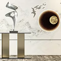 End View Desk 3d model