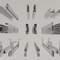 Different Types Of Metal Drawer Slides For Furniture Hardware Applications