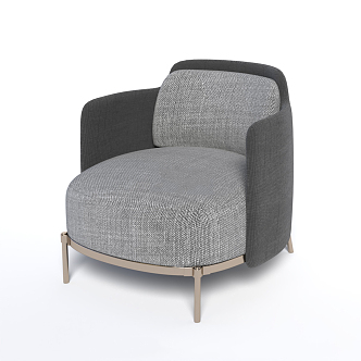 Modern Single Sofa Single Sofa Chair 3d model