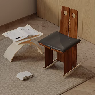 Modern Dining Chair 3d model