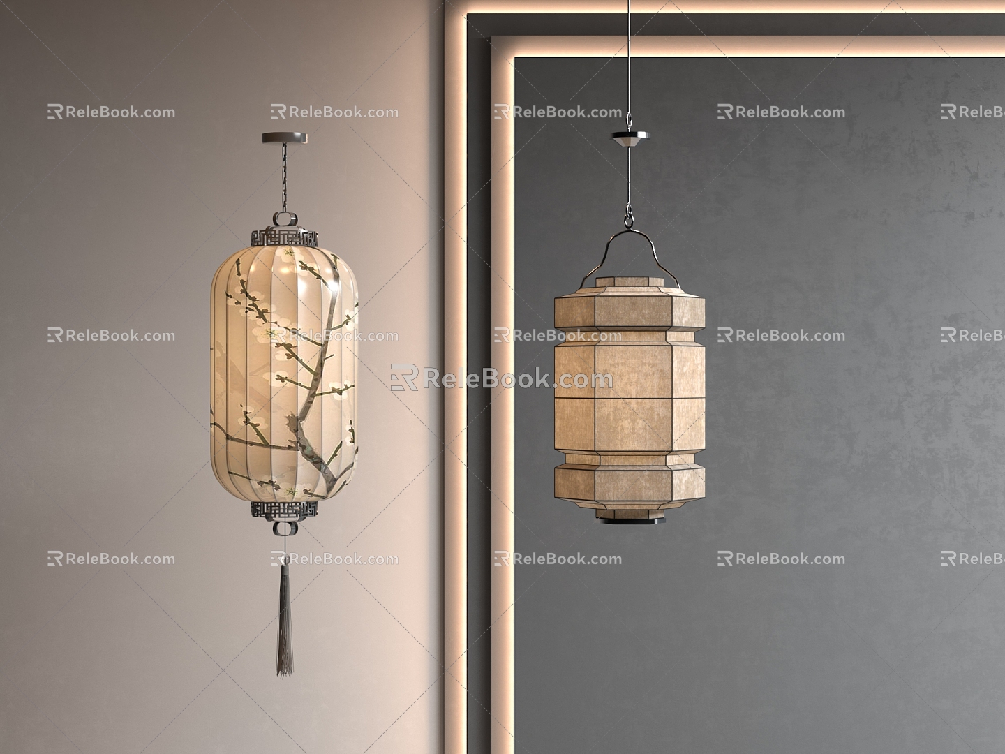 New Chinese Lantern 3d model