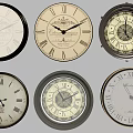 clock wall clock 3d model
