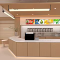 Modern Fruit Store Bright Interior With Fresh Fruits Display Shelves And Organized Layout