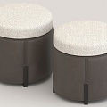 Sofa stool 3d model